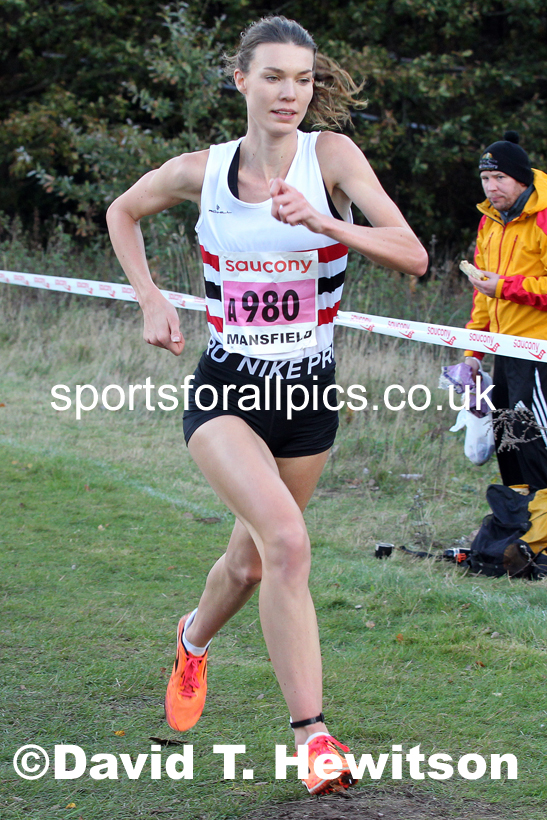 Senior womens 2021 National Cross Country Relays, Berry Hill Park, Mansfield. Photo: David T. Hewitson/Sports for All Pics